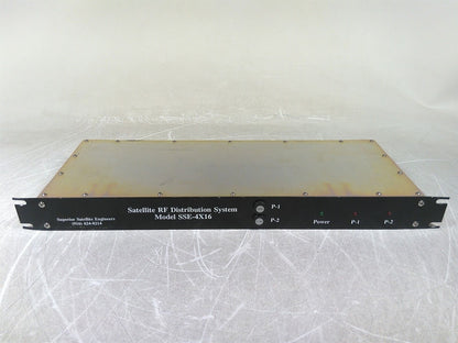 Superior Satellite Engineers SSE-4X16 Satellite RF Distribution System For Parts