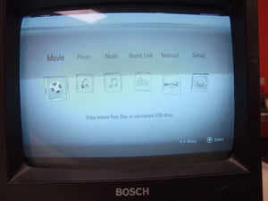 BOSCH LTC 2009/61 9" CRT Black and White Video Monitor