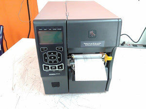 Defective Zebra ZT410 123100-211 Industrial Thermal Label Printer AS-IS