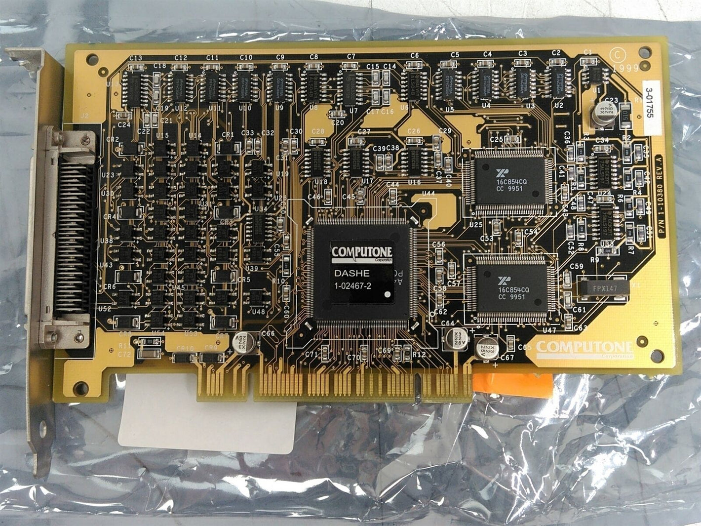 Computone 3-01755 1-10380 PCI Universal SCSI Card