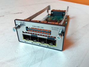 Cisco C3KX-NM-10G 4 Port SFP Network Module