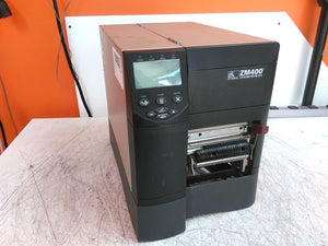 Zebra ZM400 ZM42Z-2001-4100D Thermal Label Printer No Labels