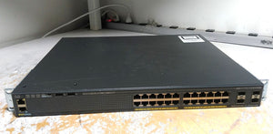 Cisco Catalyst 2960-X WS-C2960X-24PS-L 370W PoE+ Gigabit Ethernet Switch