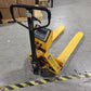 Wesco 5000LBs Digital Scale Pallet Jack Battery Needs Replacement