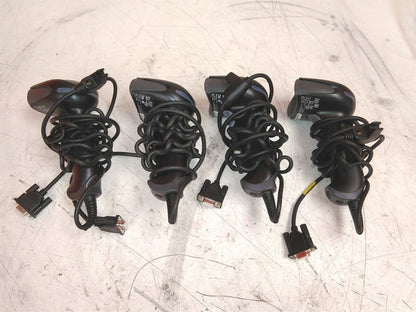 Defective Lot of 4 Honeywell 1900 1900GHD-2 Serial Barcode Scanner AS-IS