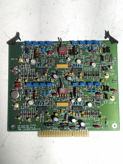 Harris 843-4999-325 / 992-8262-001 LIN/QUAD Corrector Defective AS-IS Parts Only