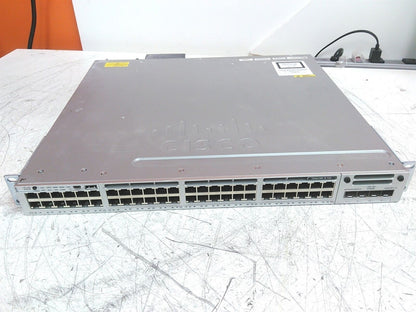 Cisco Catalyst WS-C3850-48P-S 48 Port PoE+ Ethernet Switch w/ 1G Module & 1x PSU