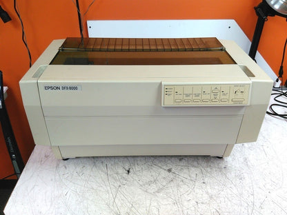 Defective Epson DFX-8000 P31BA Impact Dot Matrix Printer AS-IS