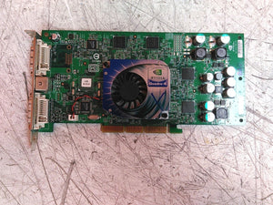 Defective Nvidia Quadro4 S26361-D1473-V98 AGP DVI Video Graphics Card AS-IS