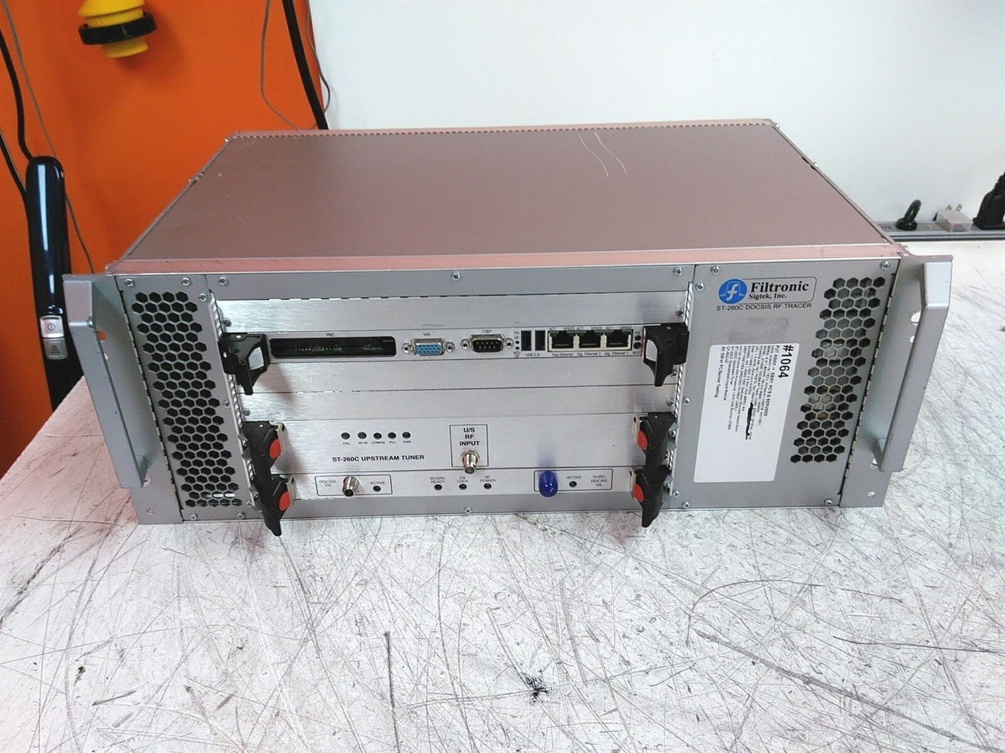 Filtronic Sigtek ST-260C DOCSIS RF Tracer Kontron CP605 Pentium 4 2GHz 1GB 0HD