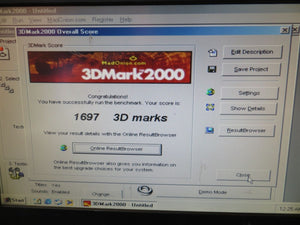Vintage STB 3dfx Voodoo 3 210-0364-003 16MB AGP Graphics Card 3DMark Tested