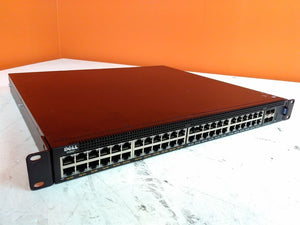 Defective Dell X1052P 52 Port Gigabit Managed PoE Switch 2 Broken Ports AS-IS