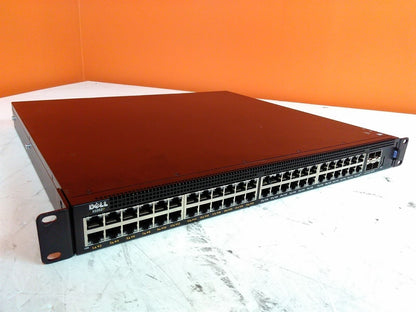 Defective Dell X1052P 52 Port Gigabit Managed PoE Switch 2 Broken Ports AS-IS