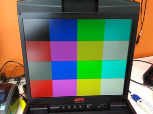 Defective APC AP5719 1U 19" Rackmount LCD Console AS-IS