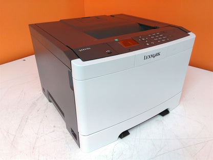 Defective Lexmark CS410n Color Laser Printer 200 Page Count Bad Roller AS-IS