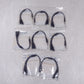 New Lot of 8x StarTech MUY1MFFS Stereo Splitter 3.5mm Male to 2x 3.5mm Female
