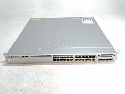 Cisco Catalyst WS-C3850-24T 24-Port Gigabit Switch with C3850-NM-2-10G Module
