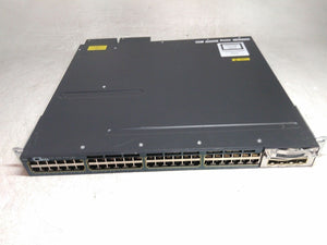 Cisco Catalyst WS-C3560X-48PF-S 48-Port Gigabit PoE Switch Dual PSU and Module
