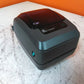 Zebra GK402t GK42-102510-000 Thermal Label Printer w/ PSU No Labels