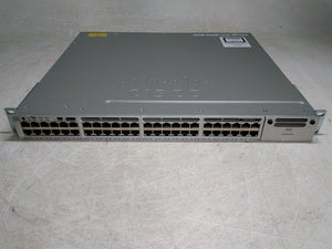 Cisco Catalyst 3850 WS-C3850-48T-E Stackable 48-Port Gigabit Switch NO PSU