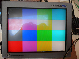 L3 MobileVu IV Touch panel Display 46960-3 12" VGA Monitor w/ PSU