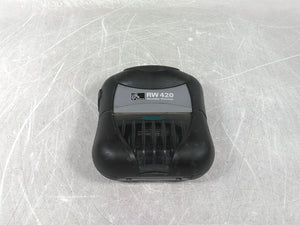 Defective Zebra RW 420 Mobile Thermal Printer AS-IS For Parts No Battery No PSU