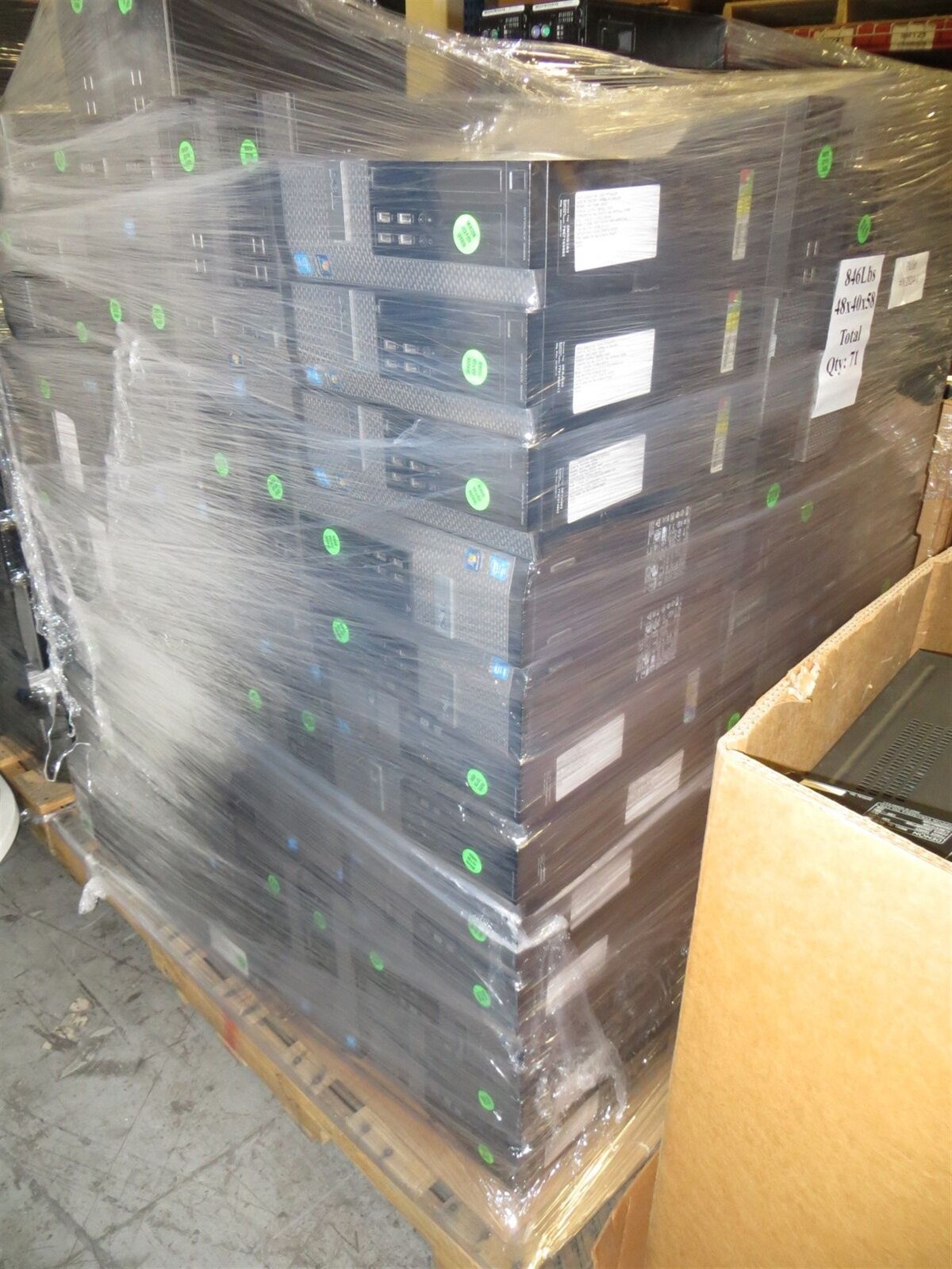 Wholesale Pallet of 71 Mixed Brand 4th Gen i-Series Desktop/Tower PCs All Tested