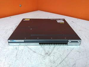 Cisco Catalyst 3750X WS-C3750X-12S-S SFP Network Switch w/ 2x C3KX-PWR-350WAC