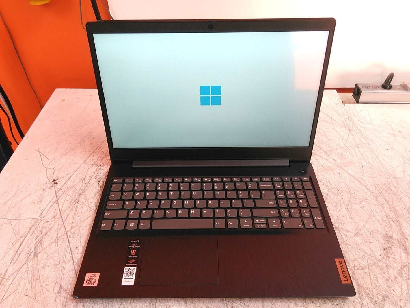 Damaged Lenovo IdeaPad 3 15IML05 Laptop Intel i3-10110U 2.1GHz 8GB 256GB No PSU