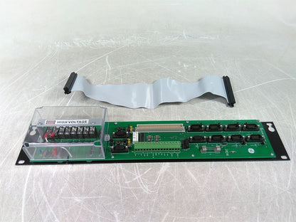 General Electric 517-0225 Westerm D20 Termination Panel Untested AS-IS For Parts