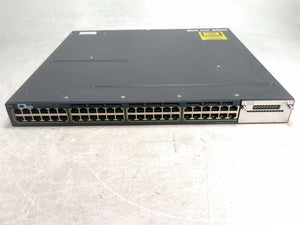 Cisco Catalyst 3560-X WS-C3560X-48PF-S 48-Port PoE+ Ethernet Switch 1x PSU
