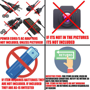 Defective Datalogic PowerScan PM9100 910RB Barcode Scanner and Base AS-IS