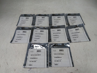 Lot of 10 NEW Cisco GLC-FE-100BX-U SFP Modules