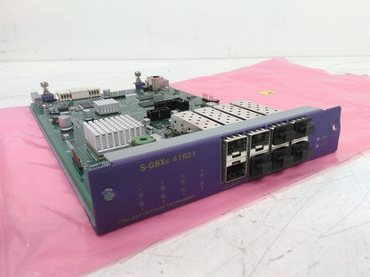 Extreme Networks 41821 S-G8Xc 8-Port SFP Expansion Module Defective AS-IS