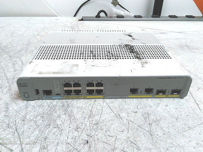 Cisco Catalyst 2960-CX WS-C2960CX-8PC-L 8-Port PoE Gigabit Network Switch
