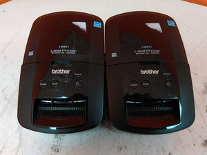 Defective Lot of 2 Brother QL-720NW Thermal Label Printer Bad Printhead AS-IS