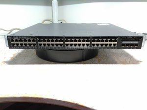 Cisco Catalyst 3650 WS-C3650-48PS-S 48 Port PoE+ 4X1G Ethernet Switch