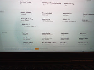 BIOS Locked Dell Precision 7560 Laptop Core i7-11850H 2.5GHz 16GB 512GB AS-IS