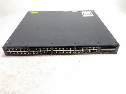 Defective Cisco Catalyst 3650 WS-C3650-48PS-S 48-Port PoE Ethernet Switch AS-IS