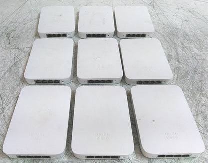 Lot of 9 No Power Cisco Meraki MR36H-HW Unclaimed Wireless Access Point AS-IS