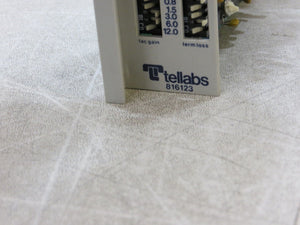 Tellabs 816123 6123 2w FXS SF Signaling Set Defective AS-IS