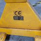 Wesco 5000LBs Digital Scale Pallet Jack Battery Needs Replacement