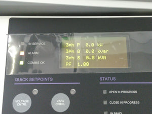 GE Multilin DGCC-EHSSABCGXX3XXXX Voltage Regulator Controller Power Tested AS-IS