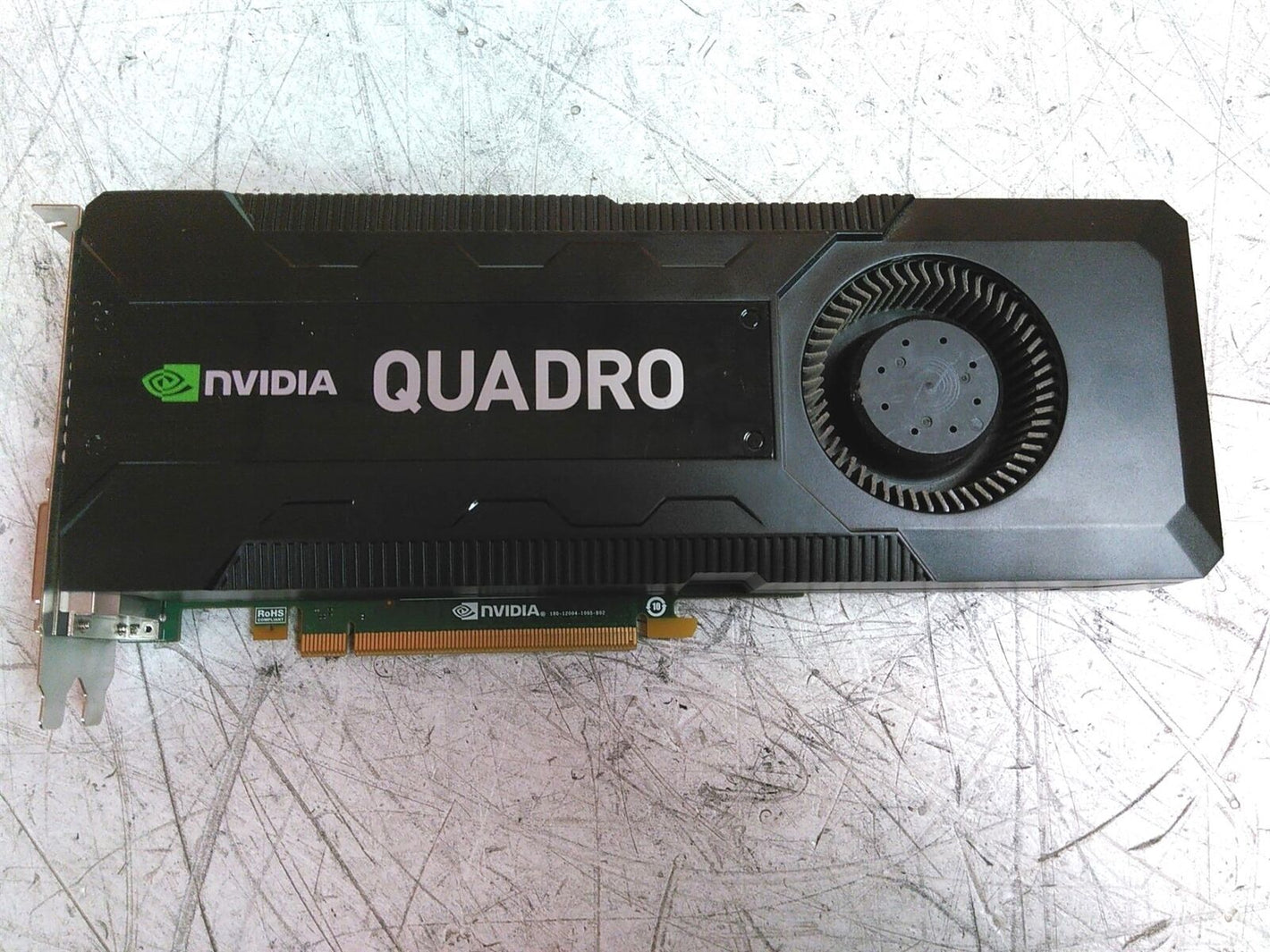 PNY Nvidia Quadro K5000 VCQK5000-T DVI Display Port Video Graphics Card