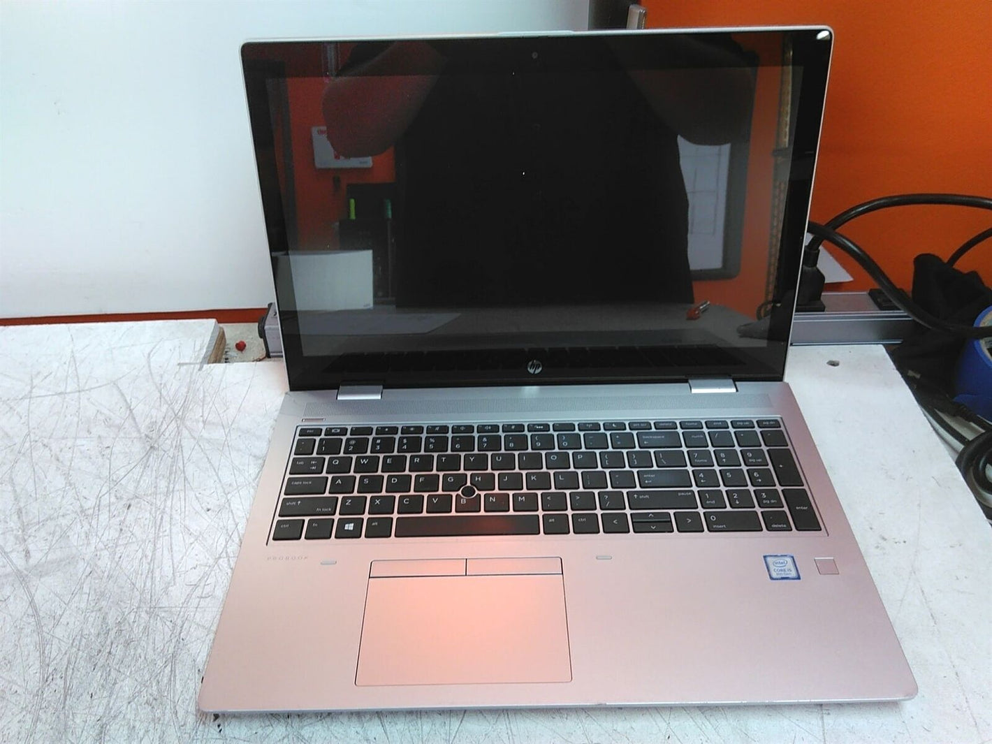 Broken HP ProBook 650 G5 15.6 Laptop Intel i5-8265U 1.6GHz 16GB 500GB w/OS AS-IS