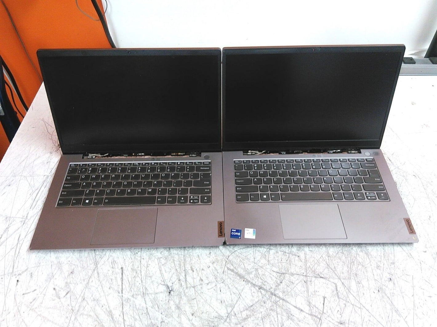 Damaged Lot of 2 Lenovo ThinkBook 14 G2 ITL i7-1165G7 2.8GHz 16GB 512GB AS-IS