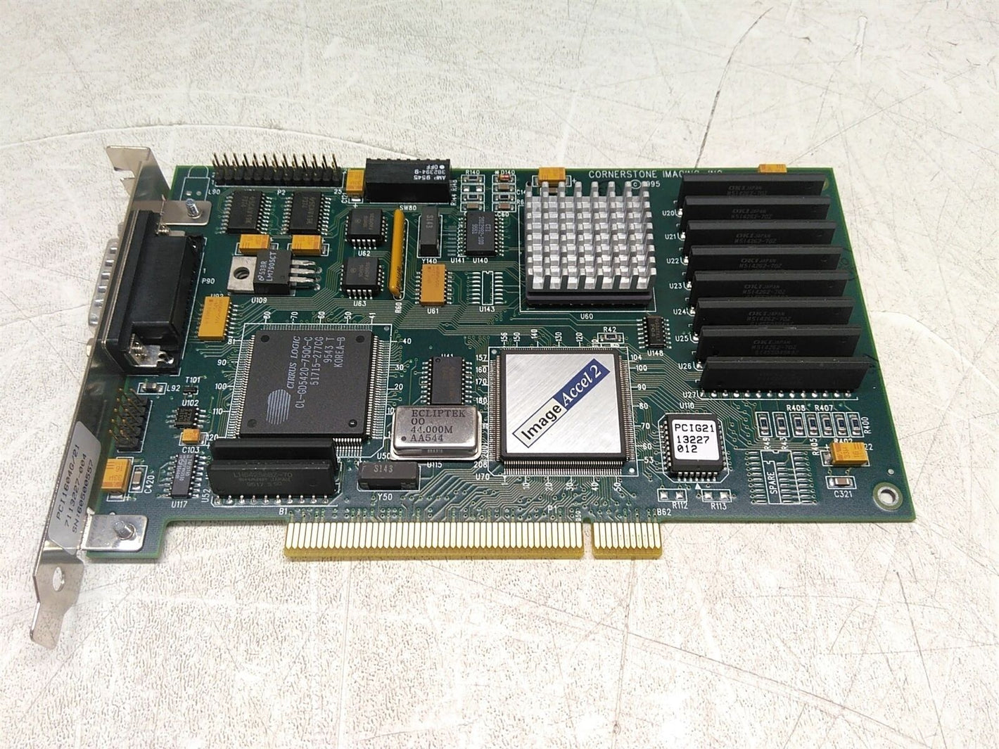 Cornerstone Imaging ImageAccel2 PCI1604G/21 7113227-004 PCI Peripheral Card