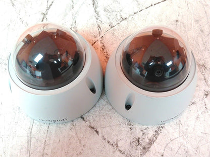 Lot of 2 Power Tested Only Avigilon 8.0MP-HD-Dome-360 IP Dome Cameras AS-IS