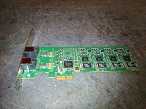 BAD Mainpine IQ Express 4-Port RF5122 PCIe Fax Modem Card AS-IS