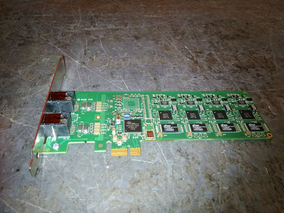 BAD Mainpine IQ Express 4-Port RF5122 PCIe Fax Modem Card AS-IS